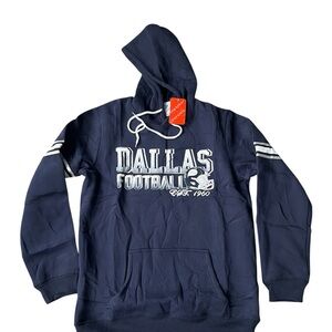 Dallas Football Navy Hoodie